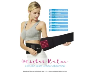 Cinturón Láser Lumbar Abdominal
