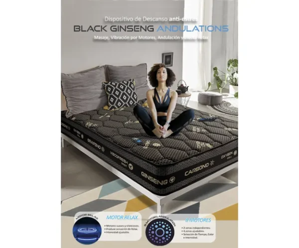 Colchón Black Superginseng Andulations